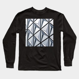 Pyramid Abstract Long Sleeve T-Shirt